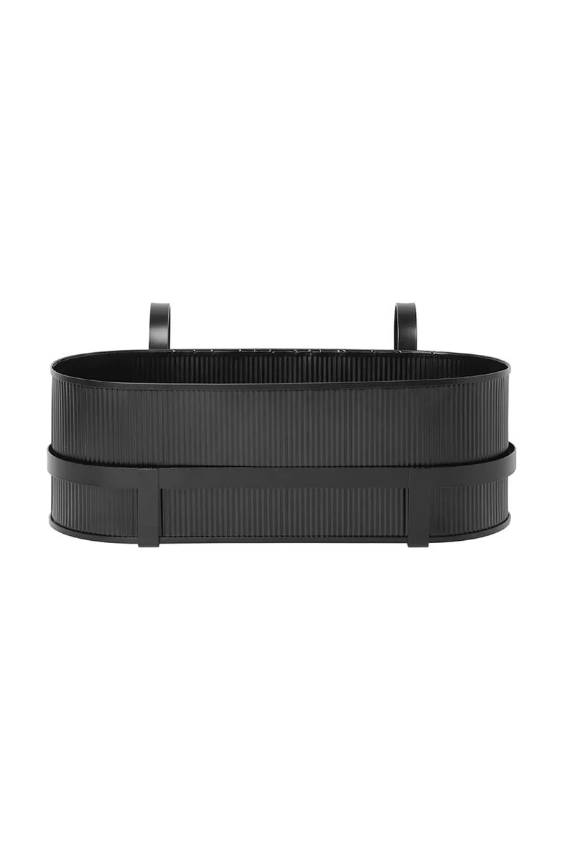 Γλάστρα για μπαλκόνι ferm LIVING Bau 45 x 20 x 27,5 cm
