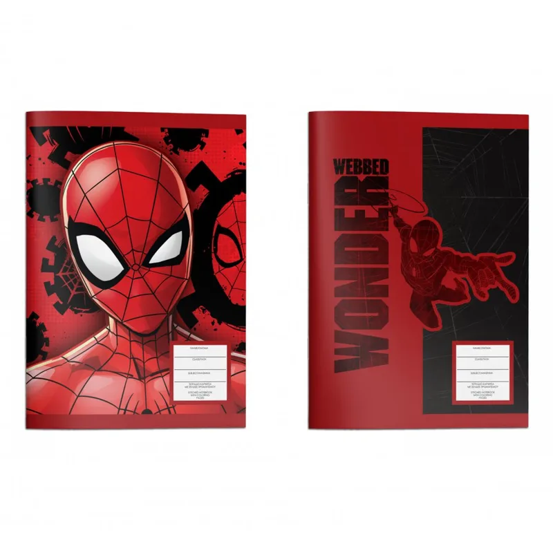 ΤΕΤΡΑΔΙO 17Χ25 SPIDERMAN 40φ
