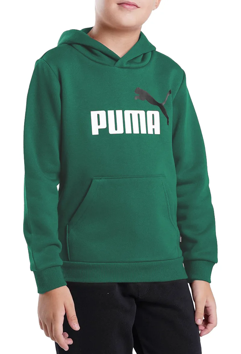 Μπλούζα Μακρυμάνικη Puma ESS+ 2 Col Big Logo Hoodie FL 586987-75 Αγόρι