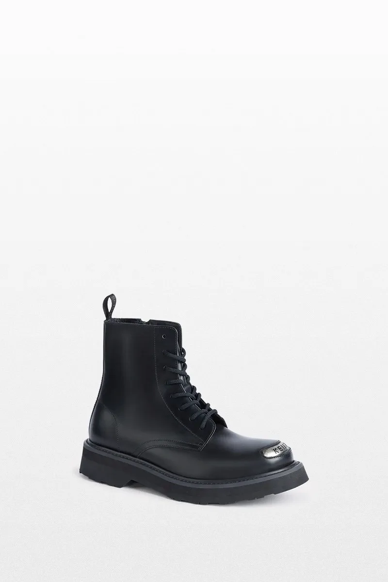 KENZO Ανδρικό Μαύρο Lace Up Boots