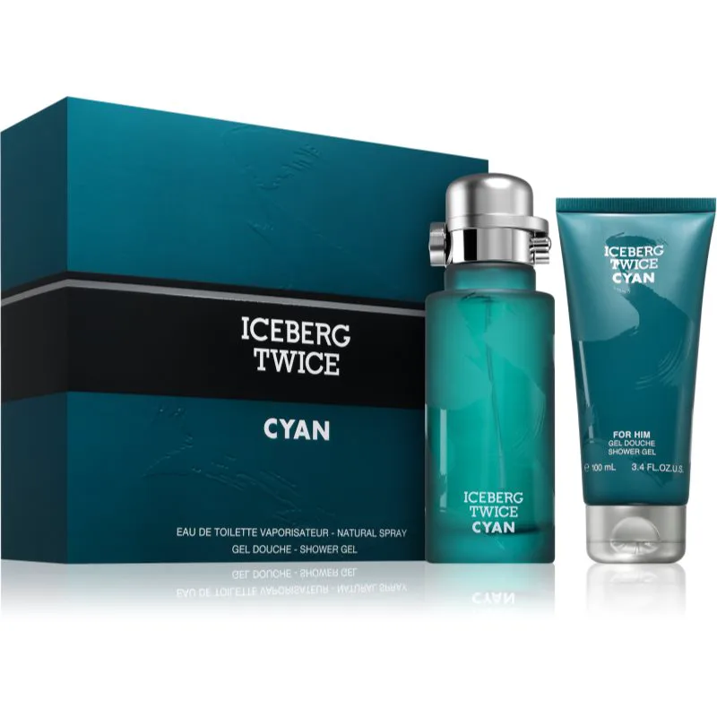 Iceberg Twice Cyan σετ δώρου για άντρες