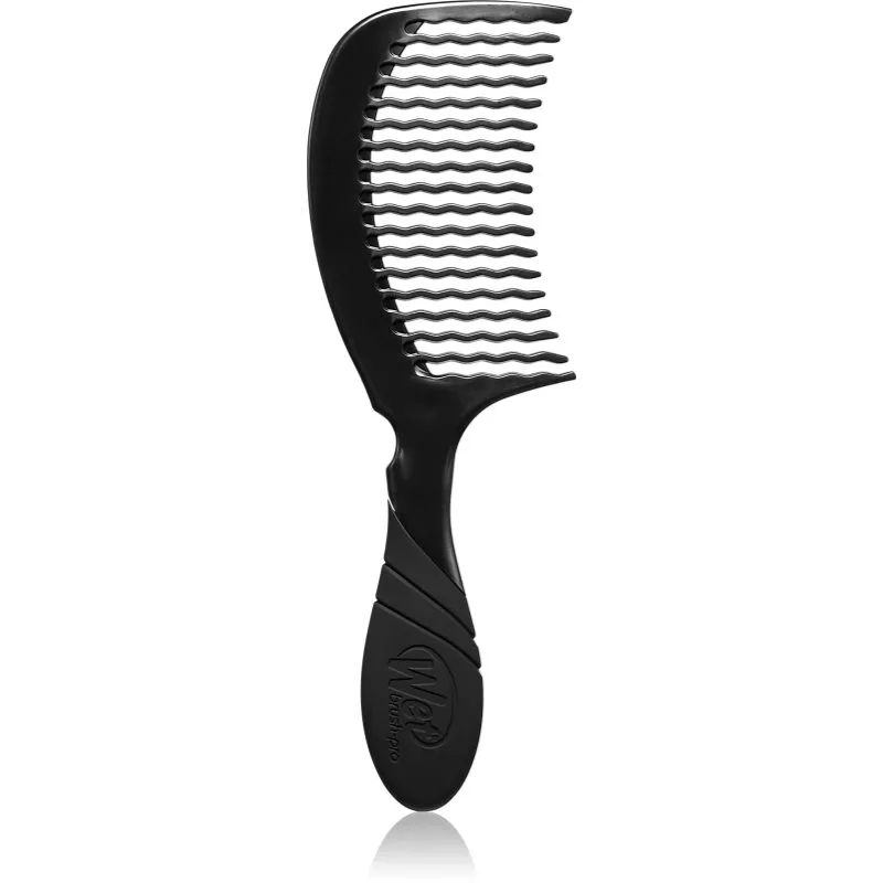 Wet Brush Pro Detangling Comb χτένα για τα μαλλιά για εύκολο χτένισμα μαλλιών Black 1 τμχ