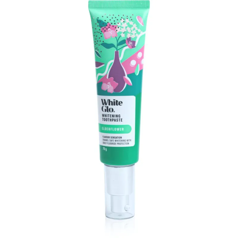 White Glo Whitening Toothpaste Eldeflower οδοντόκρεμα 70 γρ