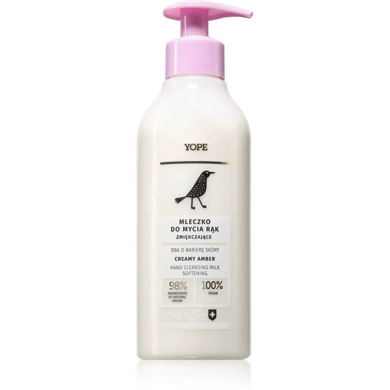 Yope Creamy Amber κρεμώδες ρευστό σαπούνι για τα χέρια 300 ml