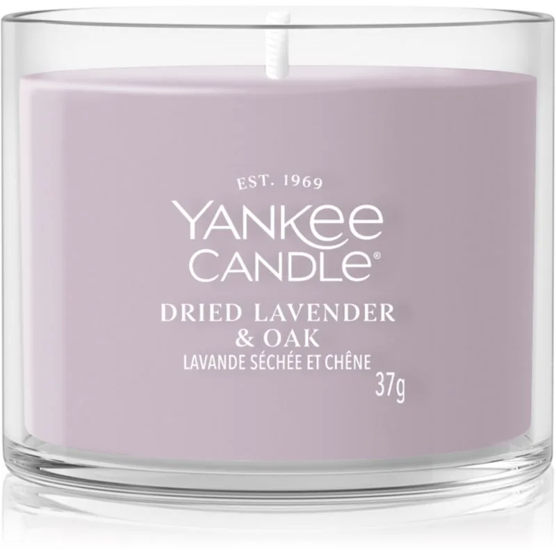 Yankee Candle Dried Lavender & Oak αναθηματικό κερί 37 γρ