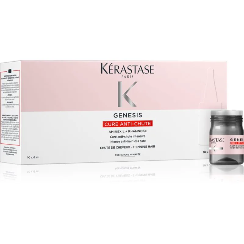 Kérastase Genesis Ampoules Cure Anti-Chute Fortifiantes φροντίδα για τα μαλλιά σε αμπούλες 10x6 ml