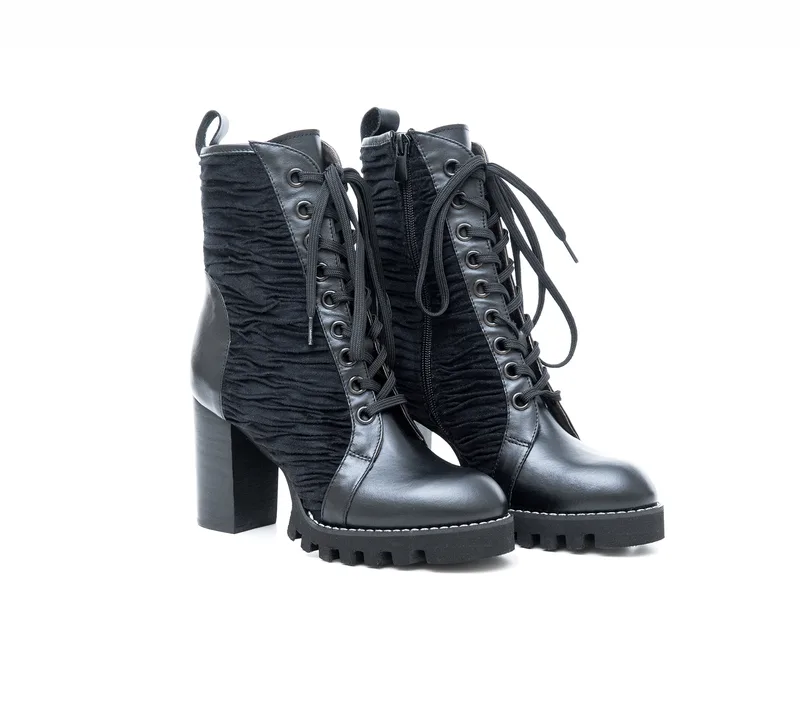 Δερμάτινα Μποτάκια Art 1fw104 Black
