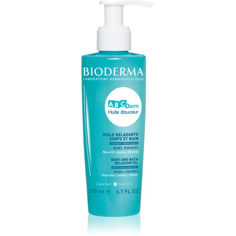 Bioderma ABC Derm Relaxing Oil λάδι για το σώμα για παιδιά 200 ml