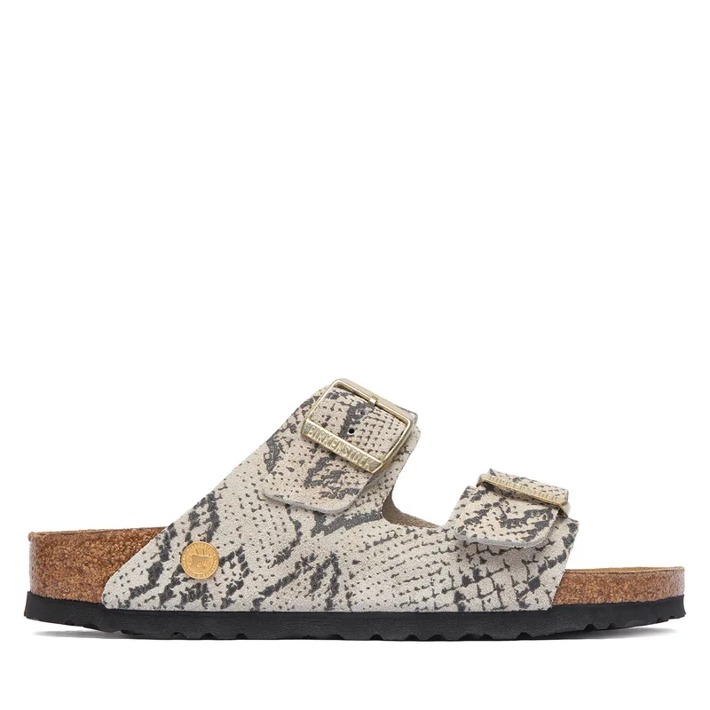 Παντόφλες Birkenstock Arizona Print 1033065 Ανοιχτό μπεζ