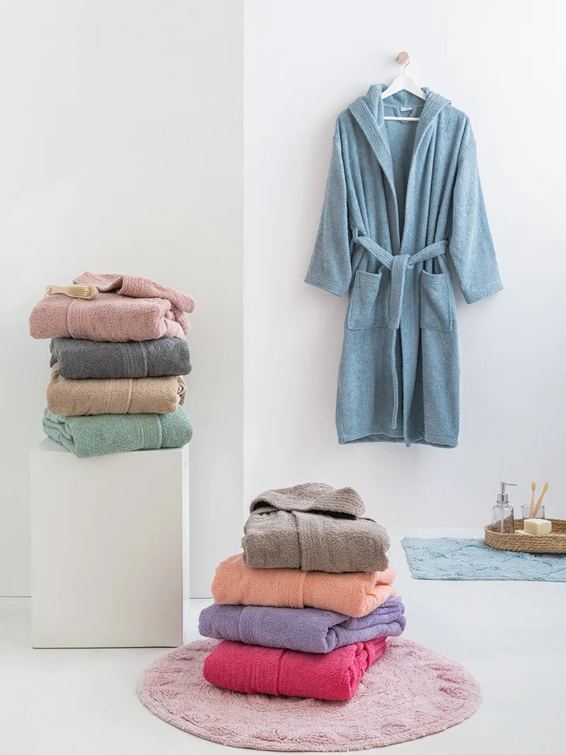 Μπουρνούζι Bath Collection FUNKY LAVENDER Large Palamaiki
