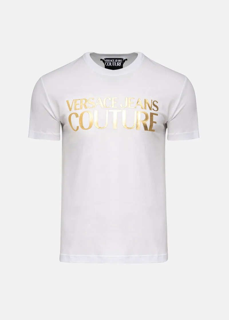 Versace Jeans Couture Μπλούζα της σειράς Logo - 78GAHT05 78UP600 G03 White
