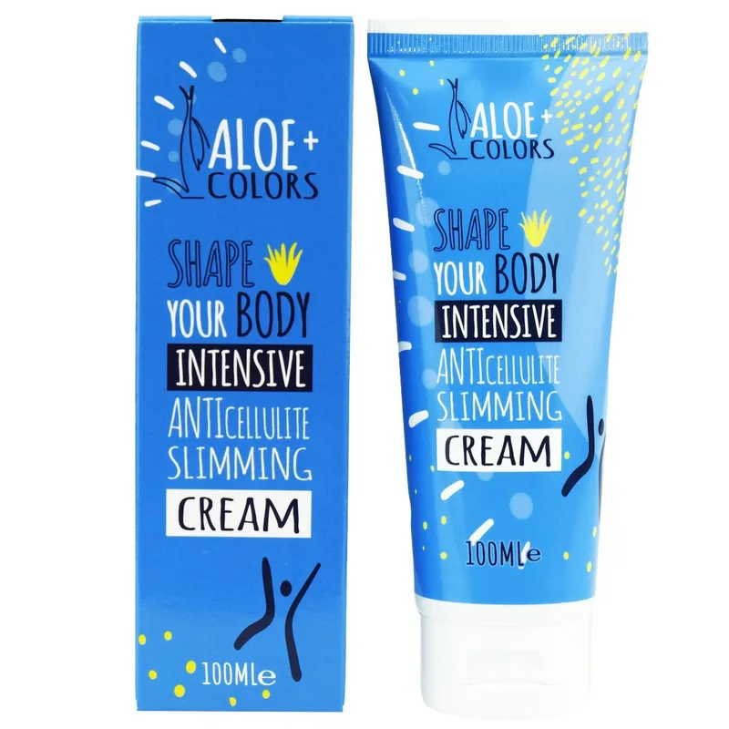 Aloe+ Colors Shape Your Body Intensive Anti-Cellulite Slimming Cream Αδυνατιστική Κρέμα Σώματος με Πλούσια Υφή, Κατά της Κυτταρίτιδας & του Τοπικού Πάχους 100ml