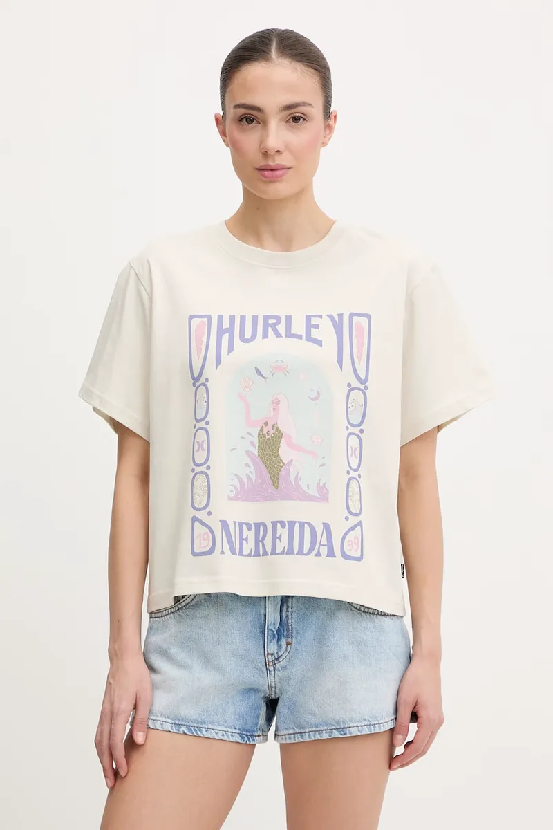 Hurley T-shirt Γυναικείο Βαμβακερό
