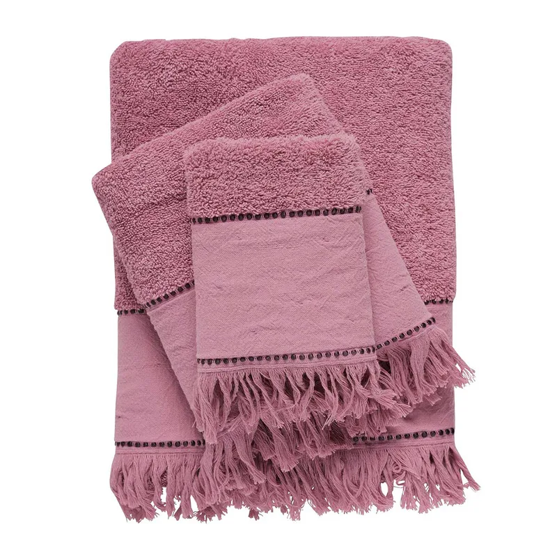 Πετσέτες Μπάνιου (Σετ 3τμχ) Das Home Daily Line 0699 Lilac 600gsm