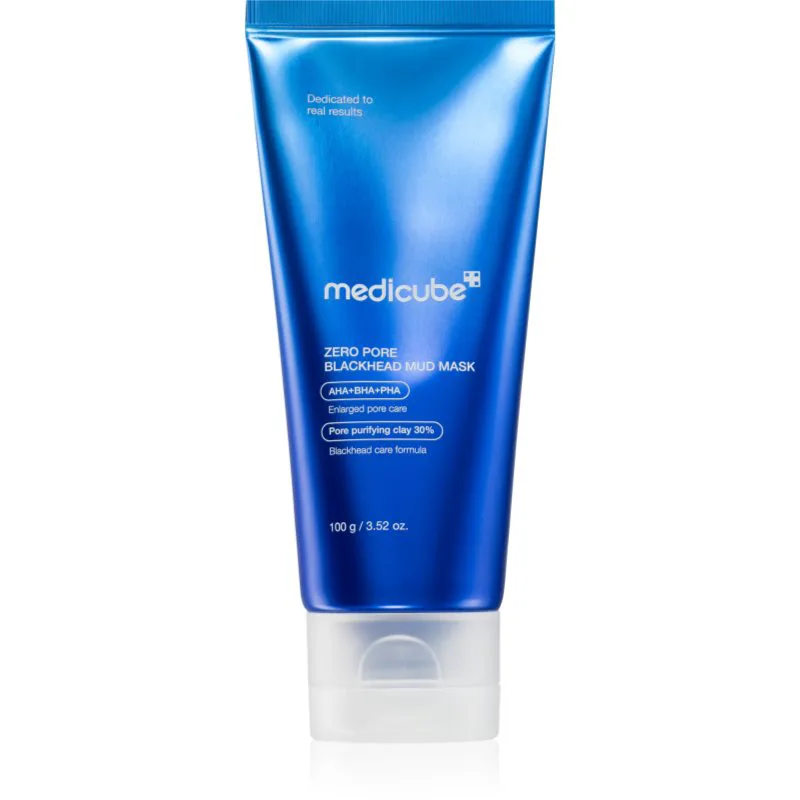 medicube Zero Pore Blackhead Mud Mask καθαριστική μάσκα προσώπου για προβληματική επιδερμίδα 100 γρ
