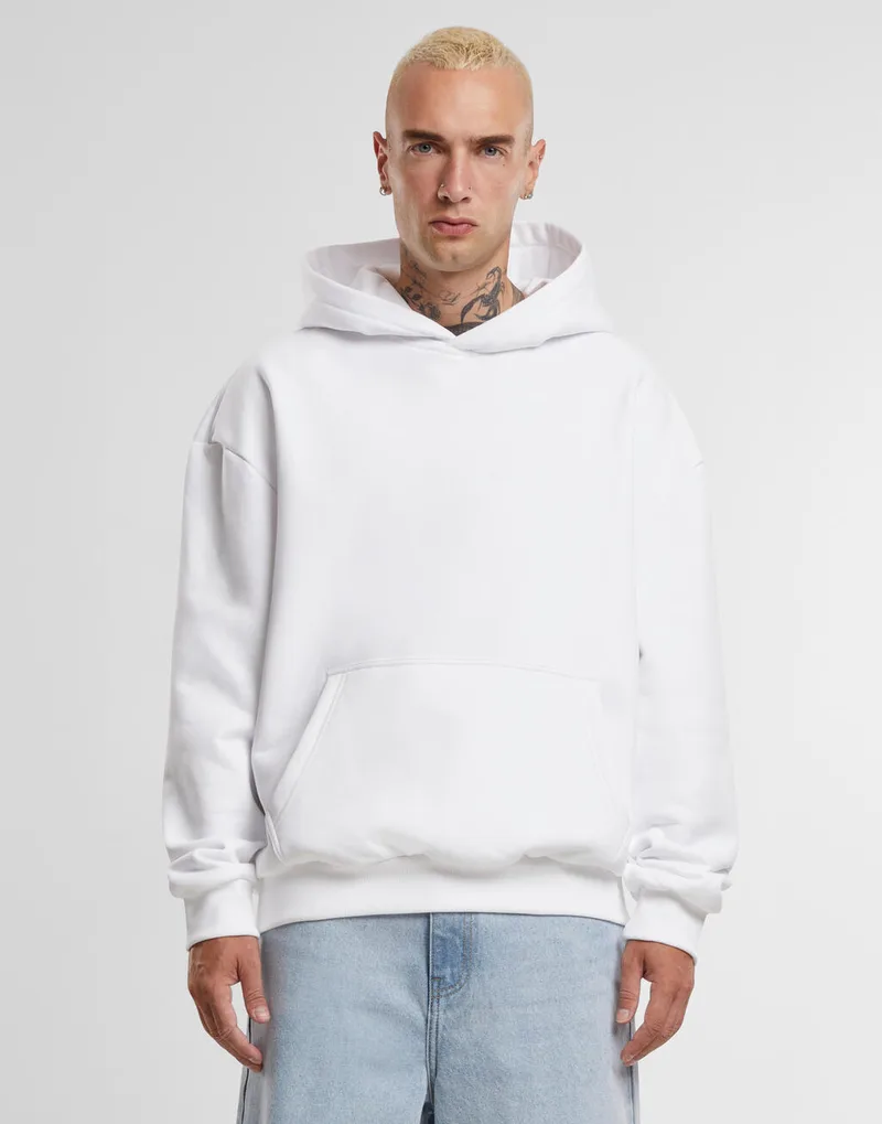 Φούτερ Hoody BY268 Build Your Brand Ultra Heavy Oversized White