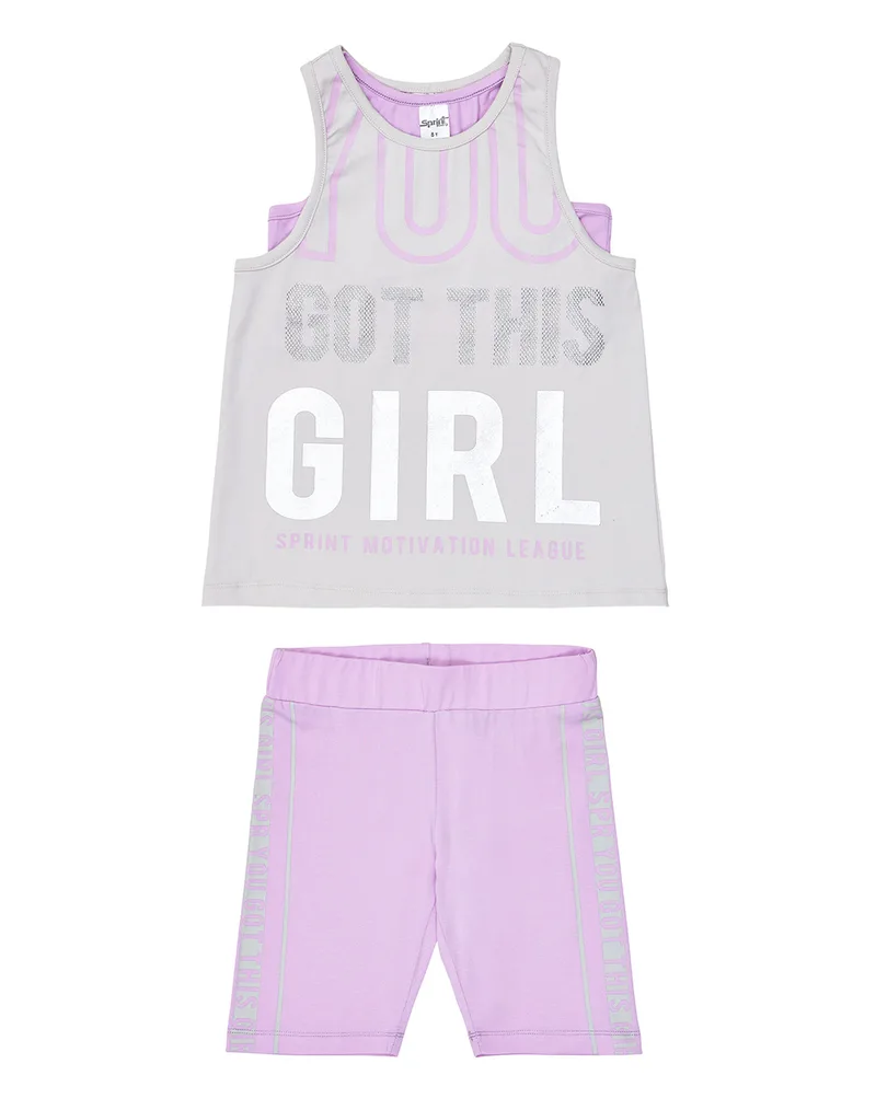 SPRINT SET JUNIOR GIRL 261-4037-202 LightGray