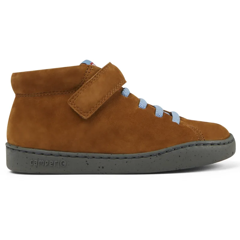 CAMPER Peu Touring - Μπότες Για Κορίτσια - Καφέ, Μέγεθος 25, Suede