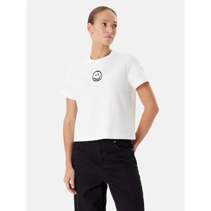 Vero Moda T-Shirt Sara 10311633 Λευκό Regular Fit