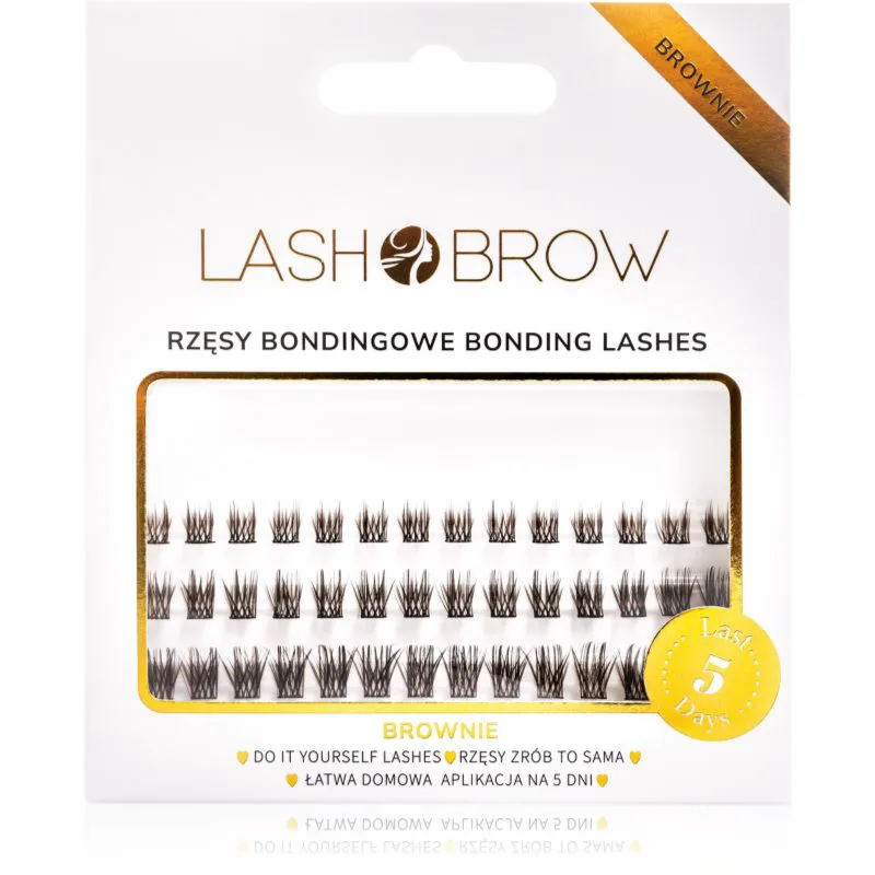 Lash Brow Bonding Eyelashes ψεύτικες βλεφαρίδες σε τουφάκια Basic Brownie 1 τμχ