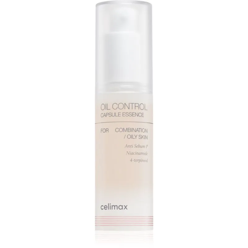 celimax Oil Control Capsule Essence εσάνς λάμψης για λιπαρή και προβληματική επιδερμίδα 30 ml