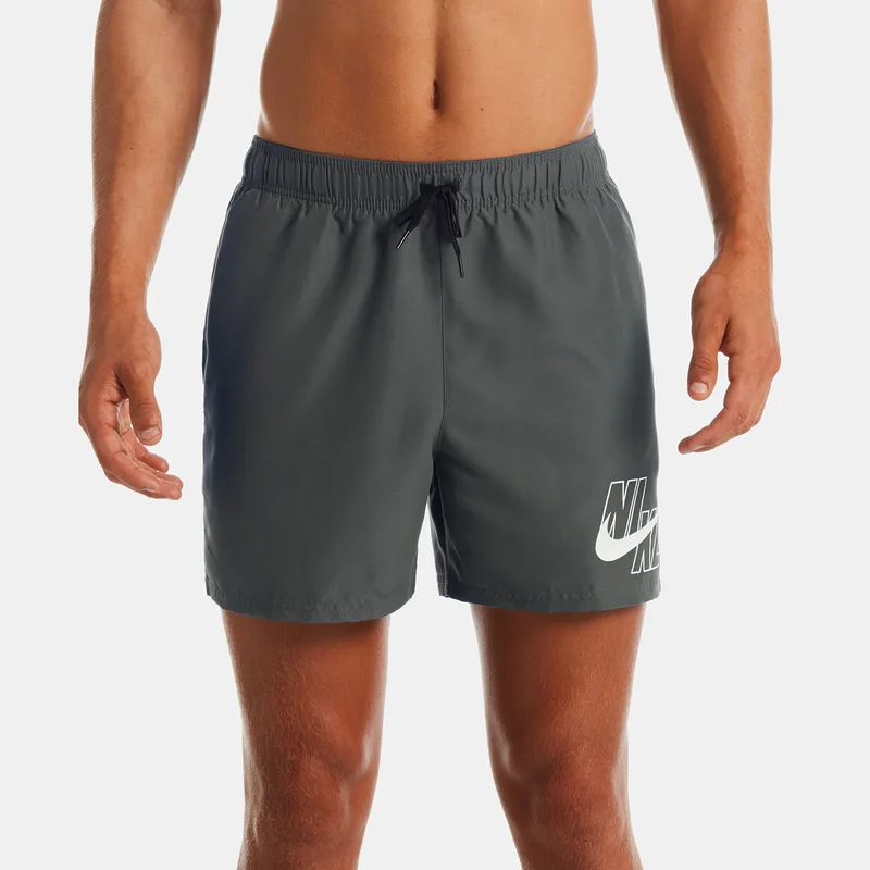 NIKE 5" BEACH VOLLEY SWIM SHORTS ΓΚΡΙ