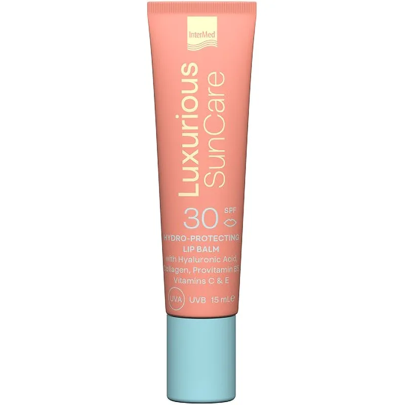 Luxurious Sun Care Protective & Hydrating Lip Balm Spf30 Αντηλιακό, Ενυδατικό Βάλσαμο Χειλιών Υψηλής Προστασίας 15ml