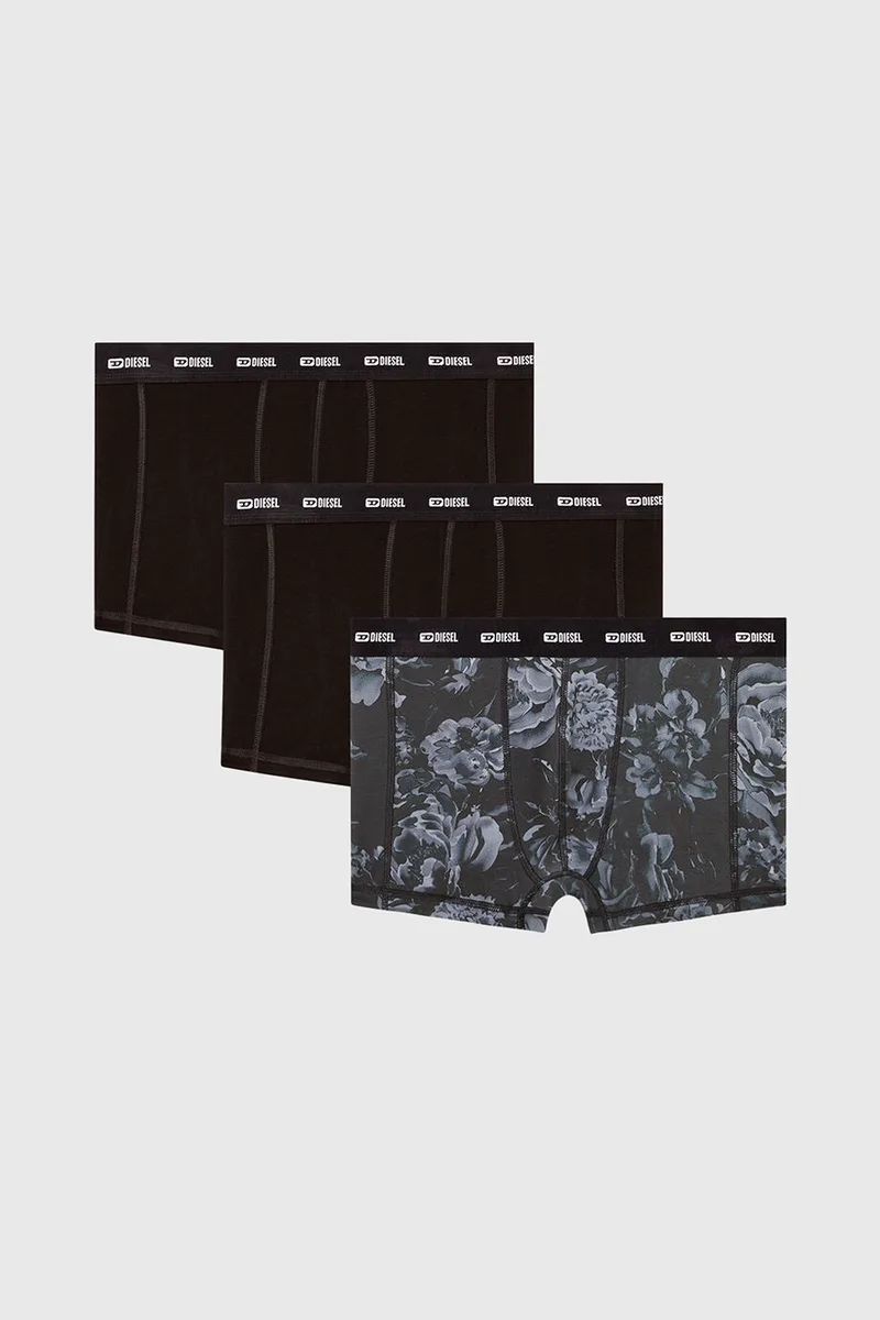 Diesel ανδρικά μποξεράκια Damien UTLT Three pack Boxer Shorts (Συσκ.3 τμχ.)-A17832-0DLBU-E6218