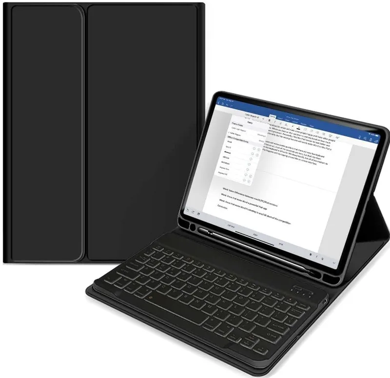 Tech-Protect SC Pen Smartcase Θήκη με Υποδοχή Apple Pencil και Πληκτρολόγιο Bluetooth - Apple iPad (A16) 11th Gen. 2025 11" / 10th Gen. 2022 10.9" - Black (9490713927656)