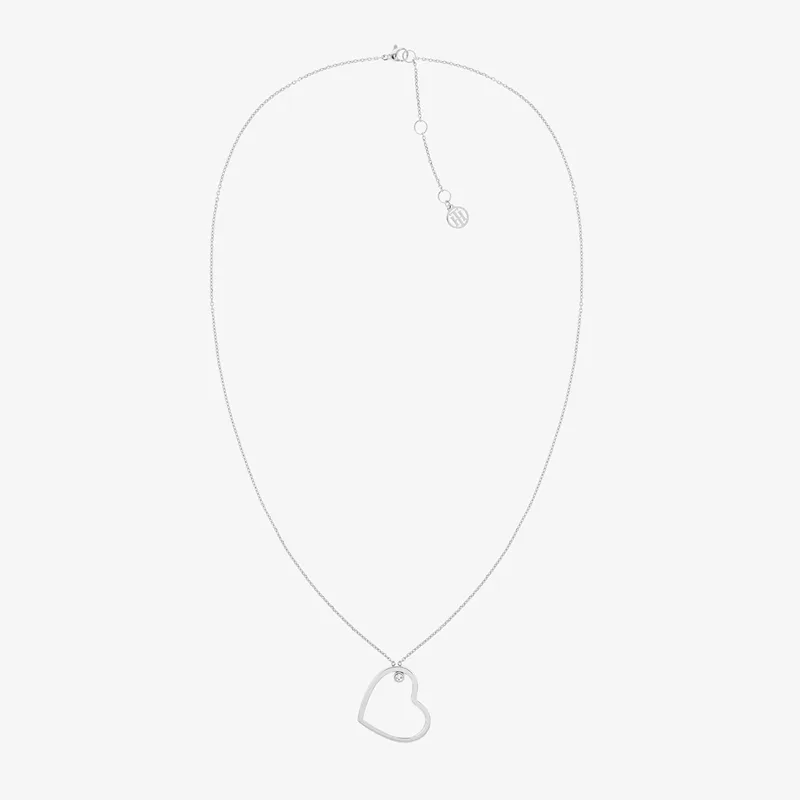 Tommy Hilfiger Necklace Minimal Hearts 2780756 Silver Universal
