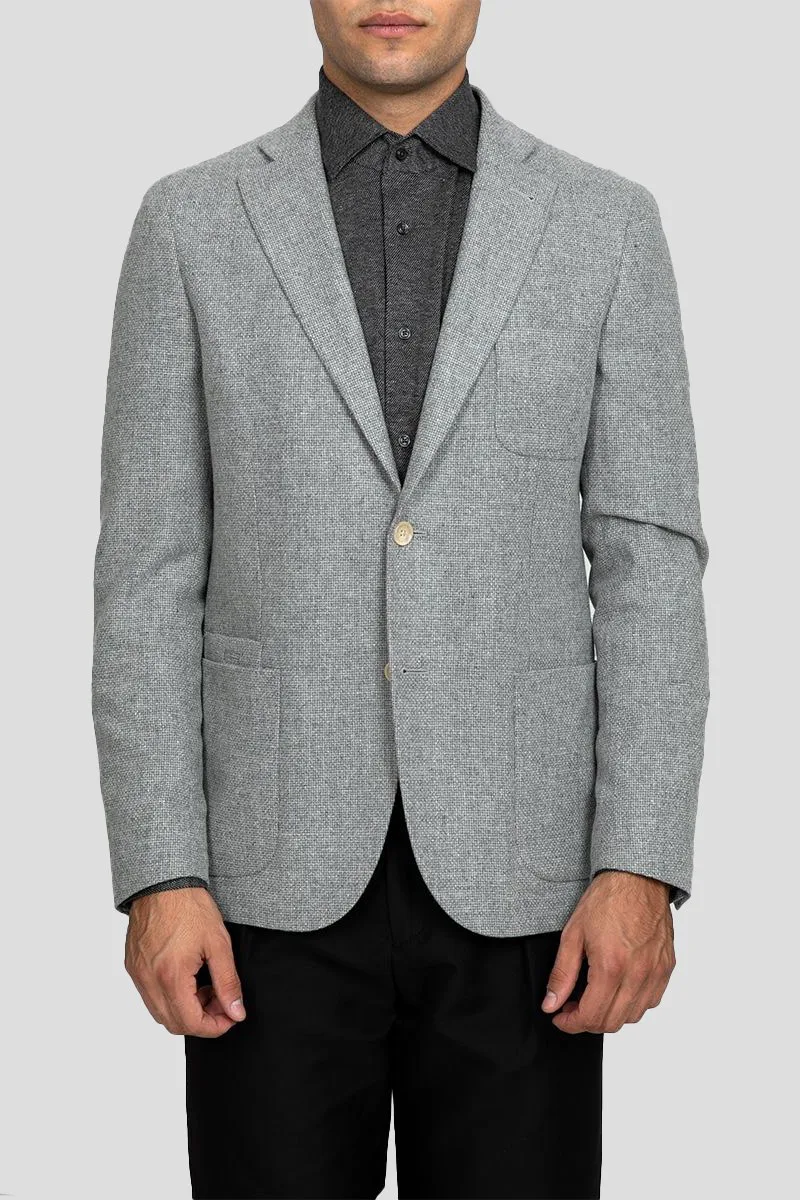 CC-CORNELIANI Ανδρικό Γκρι Corneliani Grey Blazer