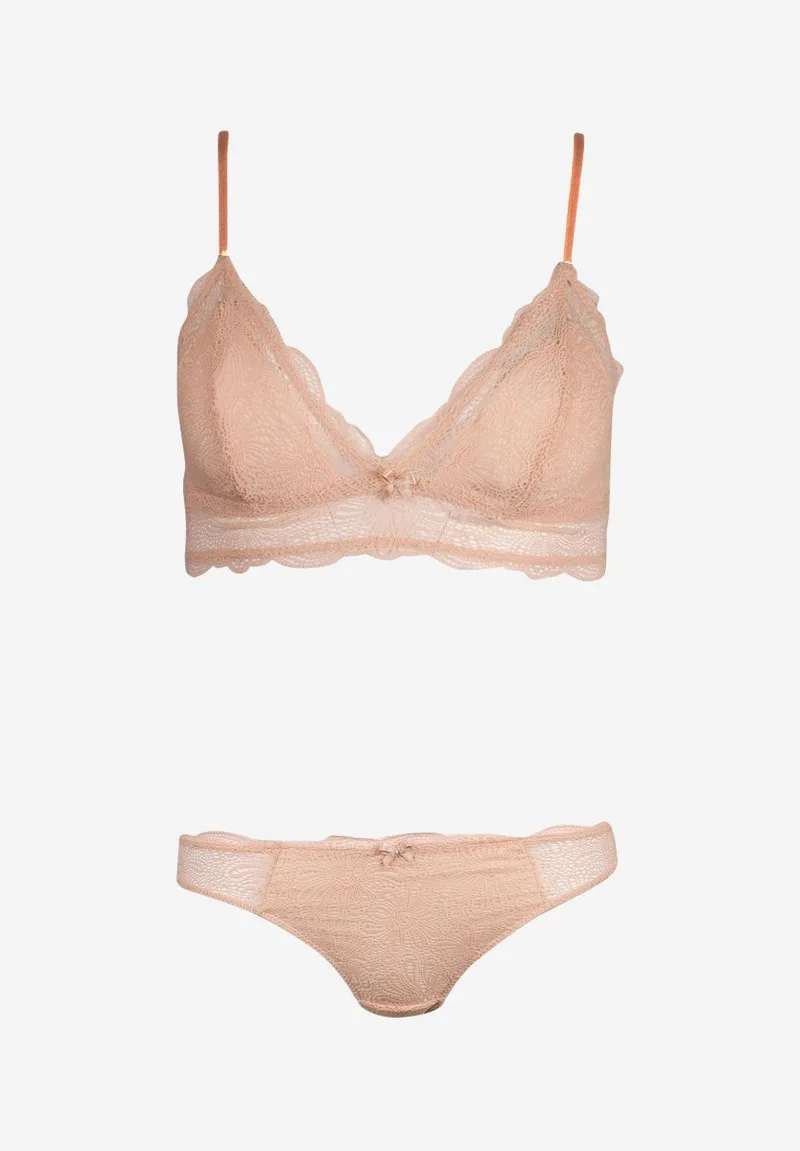 Σετ Norddiva Bralette - Brazil 3014-Μπεζ