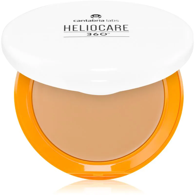 Heliocare 360° Oil-Free Compact συμπαγής πούδρα μεικ απ SPF 50+ απόχρωση Pearl 10 γρ