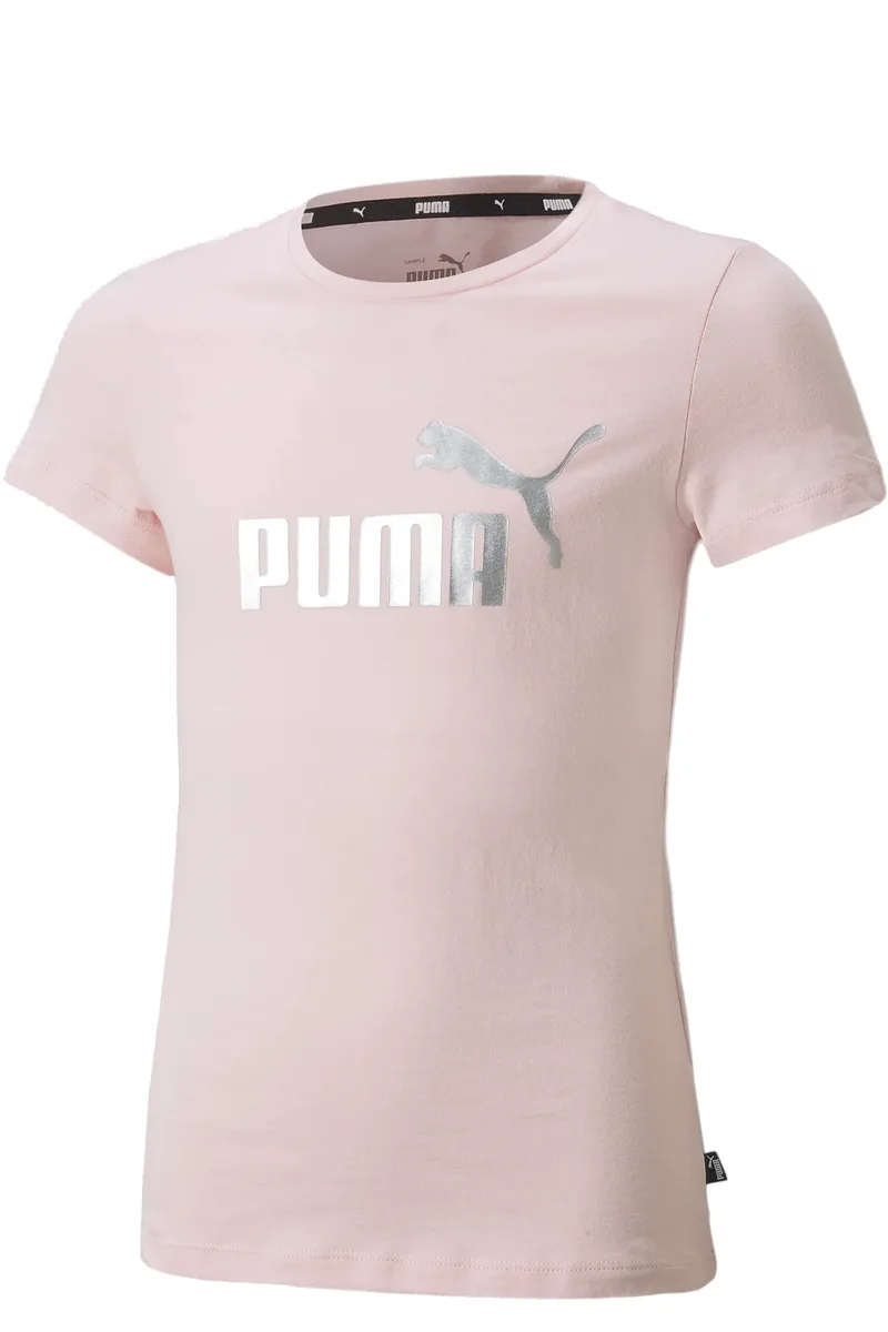 Μπλούζα Κοντομάνικη Puma ESS+ Logo 846953-16 Κορίτσι