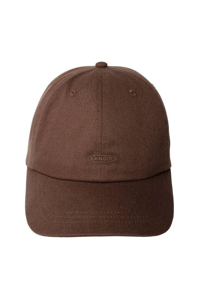 KANGOL Καπέλα DEMURE LOGO BB - BROWN-K5487-BROWN
