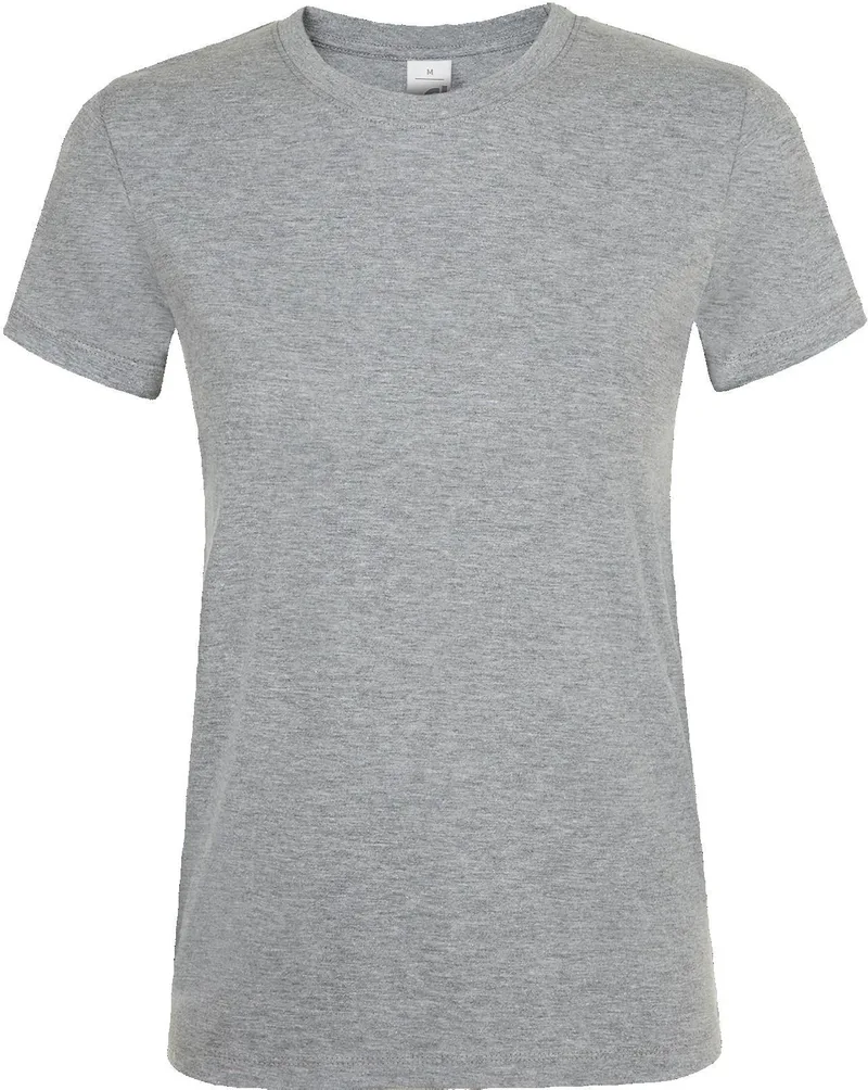 Γυναικείο T-shirt Regent Women SOLS 01825 Grey Melange
