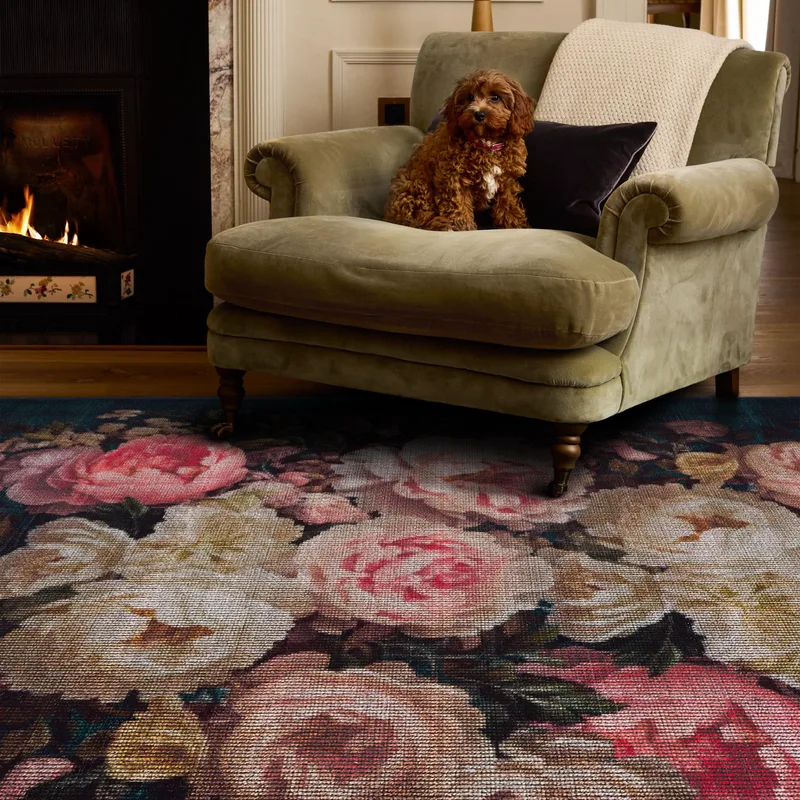 Twilight Garden Eco-Washable Rug