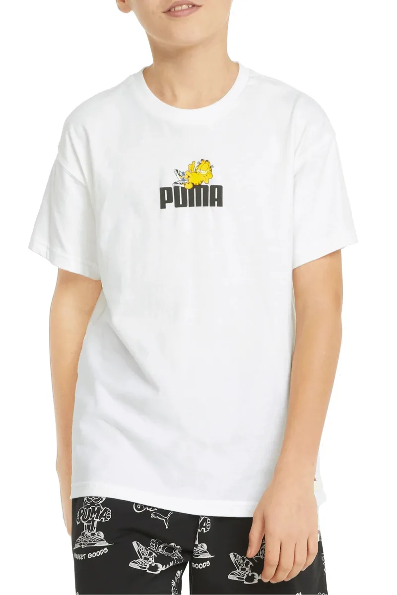 Μπλούζα Κοντομάνικη Puma x Garfield Graphic Tee 533429-02 Unisex Παιδικό
