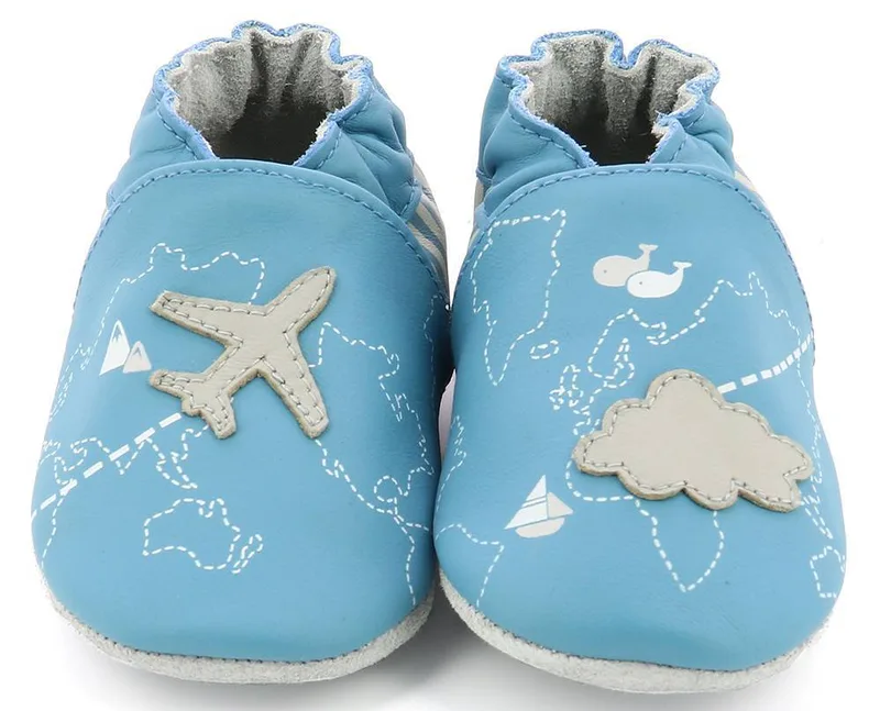 ΠΑΝΤΟΦΛΑΚΙΑ ROBEEZ WORLD AIRPLANE 850650 ΜΠΛΕ/ΜΠΕΖ (EU:17/18)