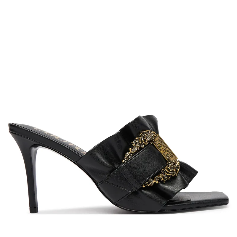 Παντόφλες Versace Jeans Couture 80VA3S70 ZSS83 899 Μαύρο