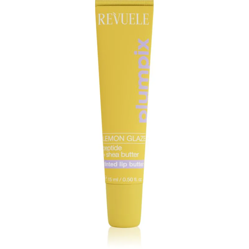 Revuele Plumpix Lemon Glaze βάλσαμο για τα χείλη με χρώμα απόχρωση Golden Shimmer 15 ml