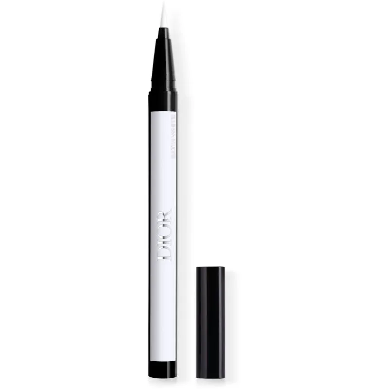 DIOR Diorshow Liquid Liner υγρό λάινερ ματιών σε στυλό αδιάβροχο απόχρωση 001 Satin White 0.55 ml
