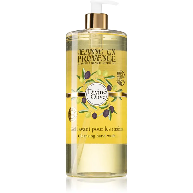 Jeanne en Provence Divine Olive υγρό σαπούνι για τα χέρια 1000 ml