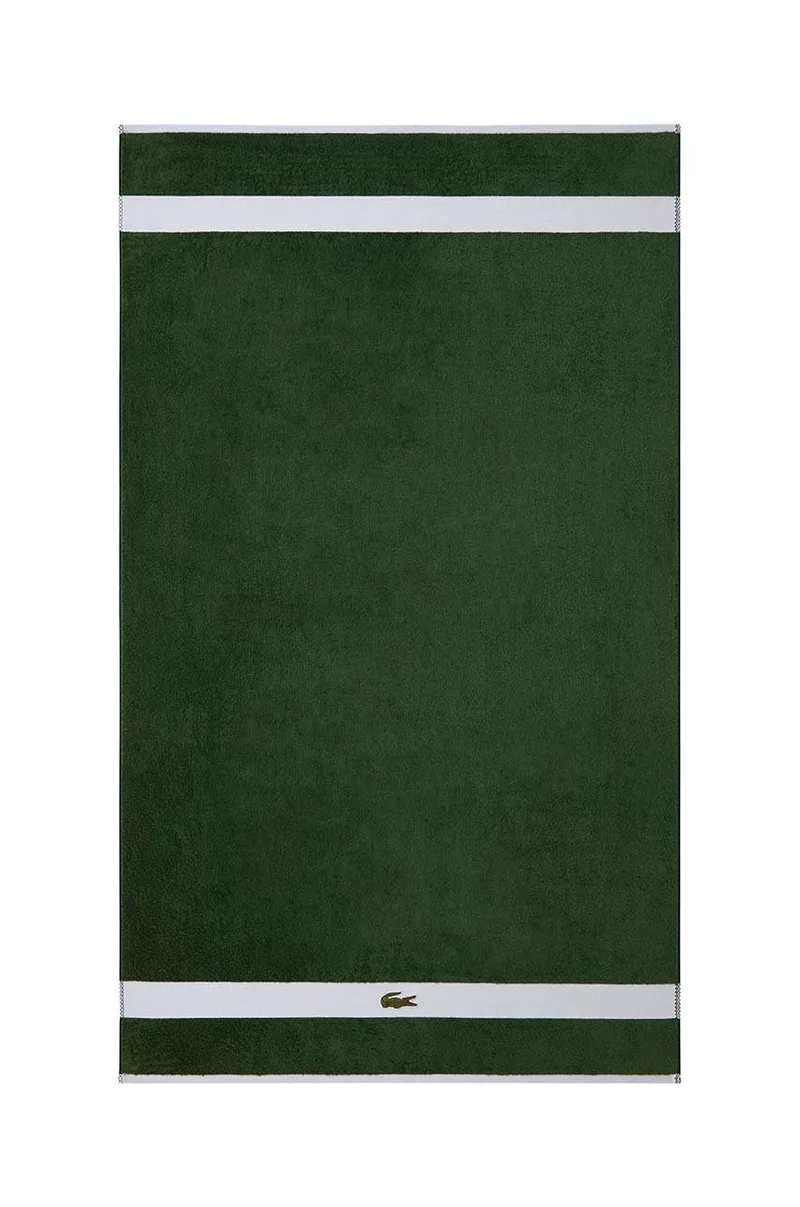 Μεγάλη βαμβακερή πετσέτα Lacoste 90 x 150 cm