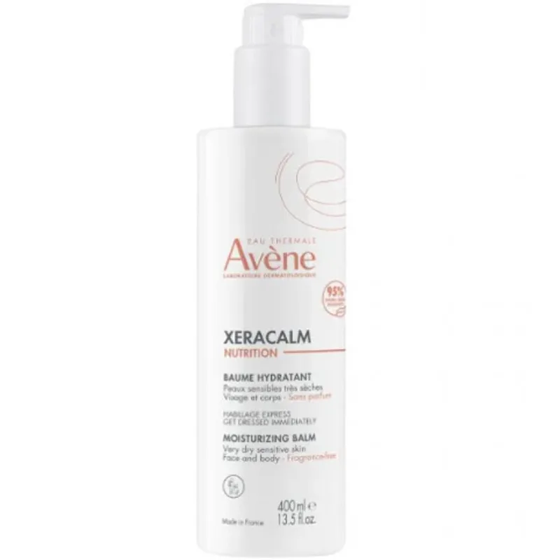 Avene Xeracalm Nutrition Moisturizing Balm 400ml Βάλσαμο Προσώπου & Σώματος για Ευαίσθητες & Ξηρές Επιδερμίδες