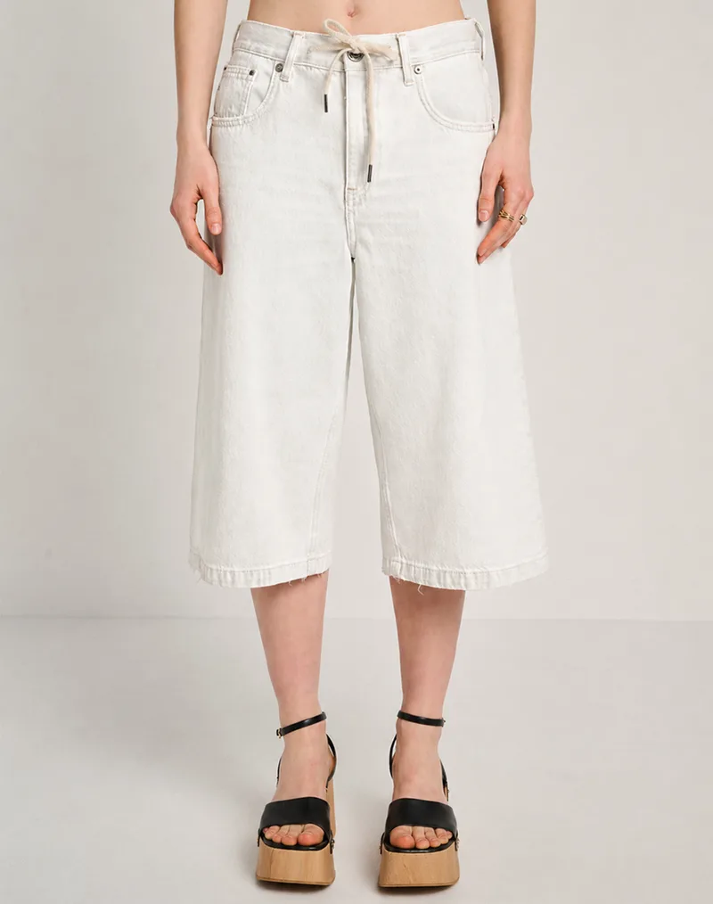 STAFF Emma Wmn Short Pant 62%Co 30%Regenagri Co 8%Hemp 5-918.071.00.055-.00 OffWhite