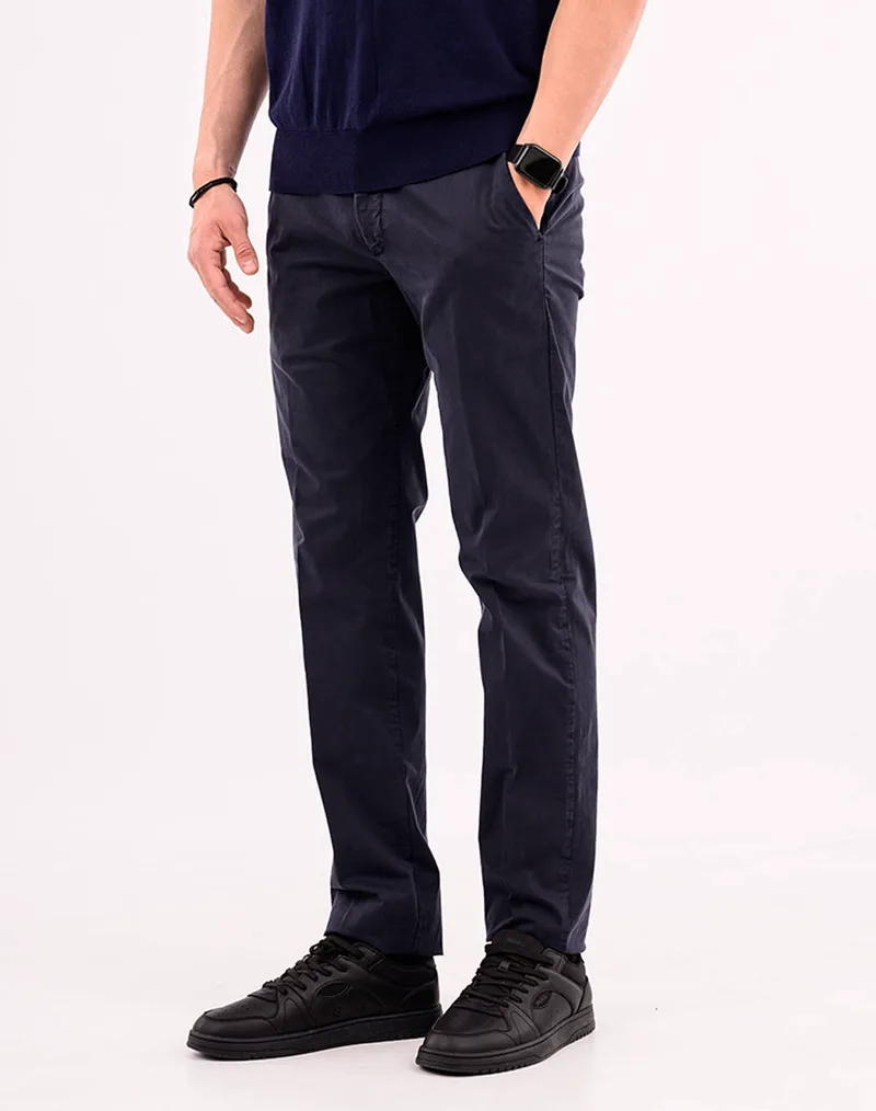 FOUR TEN Παντελόνι chino T926125127-00011 DarkBlue