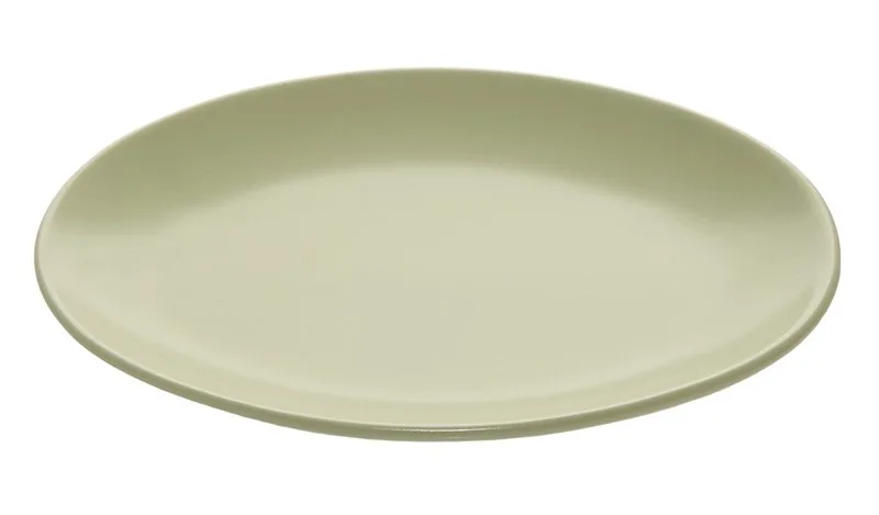 Πιατέλα Σερβιρίσματος Οβάλ Stoneware ESPIEL 27x21,5x3εκ. SNJ1015K6 (Χρώμα: Πράσινο , Υλικό: Stoneware) - ESPIEL - SNJ1015K6