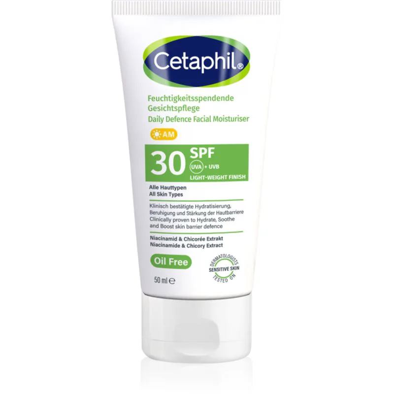 Cetaphil Daily Defence Face Moisturiser προστατευτική κρέμα προσώπου SPF 30 50 ml