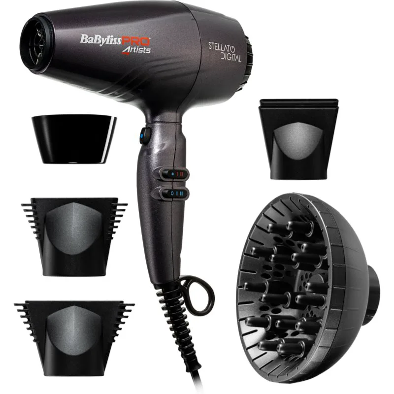 BaByliss PRO Stellato Digital BAB7500IE πιστολάκι